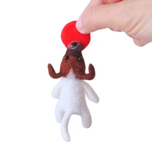 Мастер-класс - игрушка «Пес Колбаскин», сухое валяние шерсти